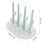 Baby Bottle Drying Rack with Quick Drying System and Compact Storage Stand Green 2