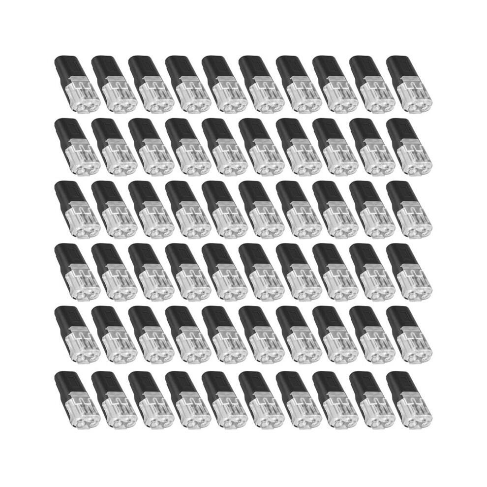 Double Wire Plug In Connector With Locking Buckle, Flame Retardant Locking Wire Quick Connectors (100Pcs) 4713836770967