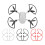 Propeller Guard Fully Enclosed Quick Release Protector Lightweight ABS Accessory Set A for DJI Mavic Mini 2 2