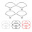 Propeller Guard Fully Enclosed Quick Release Protector Lightweight ABS Accessory Set A for DJI Mavic Mini 2 5