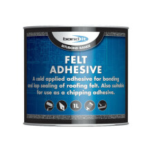 Heavy Duty Felt Adhesive Cold Applied Grid Roof Felt Adhesive 1 Litre