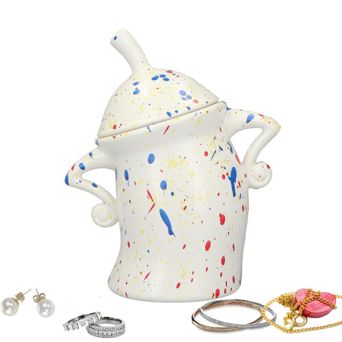 Attitude Biscuit Jar 7.1x7.9in Colorful 18x20cm 1