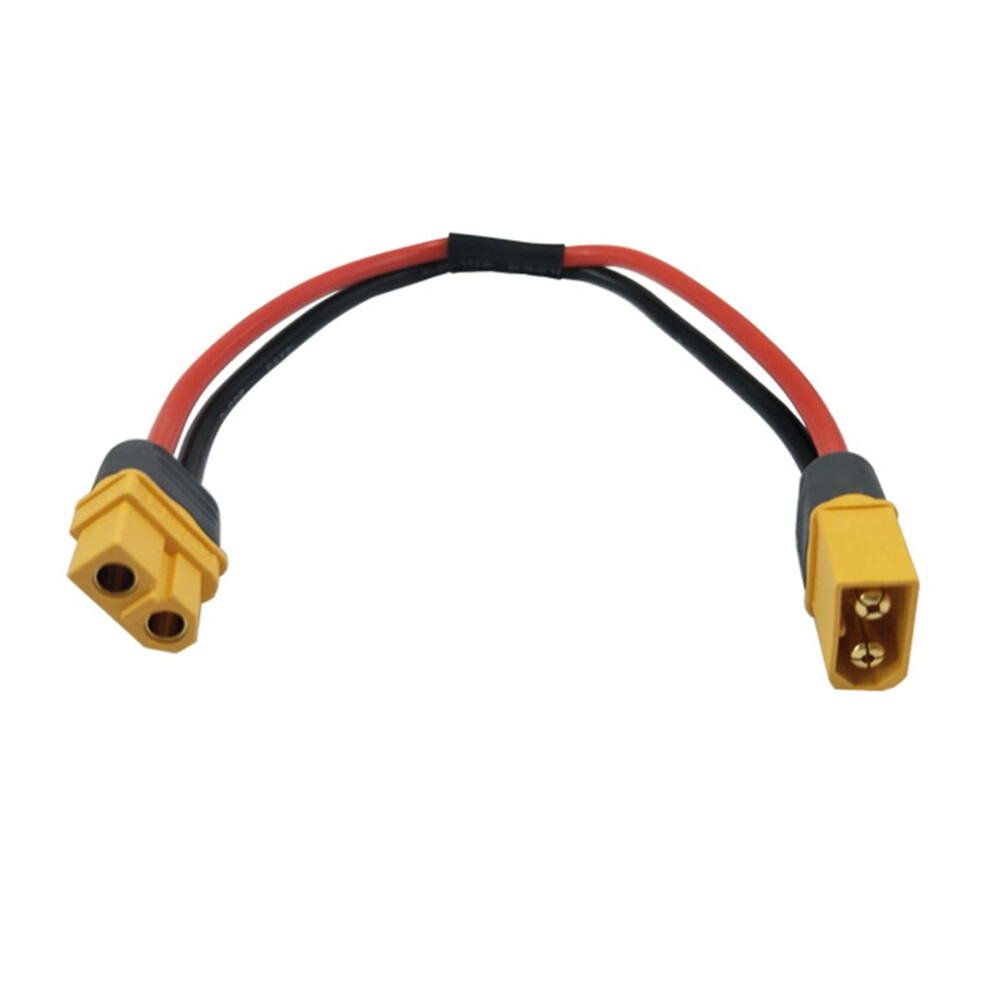 Xt60 Extension Cable 14Awg 30Cm Silicone Wire Male To Female Connector For Fpv Drones And Rc Cars 9771547740056