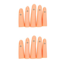 Nail Art Decoration Practice Hand Model B One Size for DIY Manicure and Nail Glitter Sequins