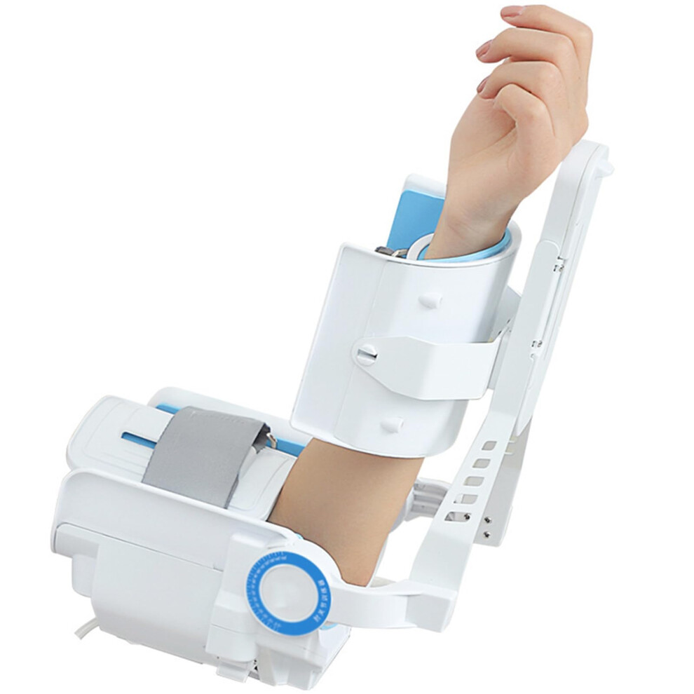 Electric Elbow Rehabilitation Device with Adjustable Angle Range, Dual Mode Brace for Stroke Recovery and Arm Injury