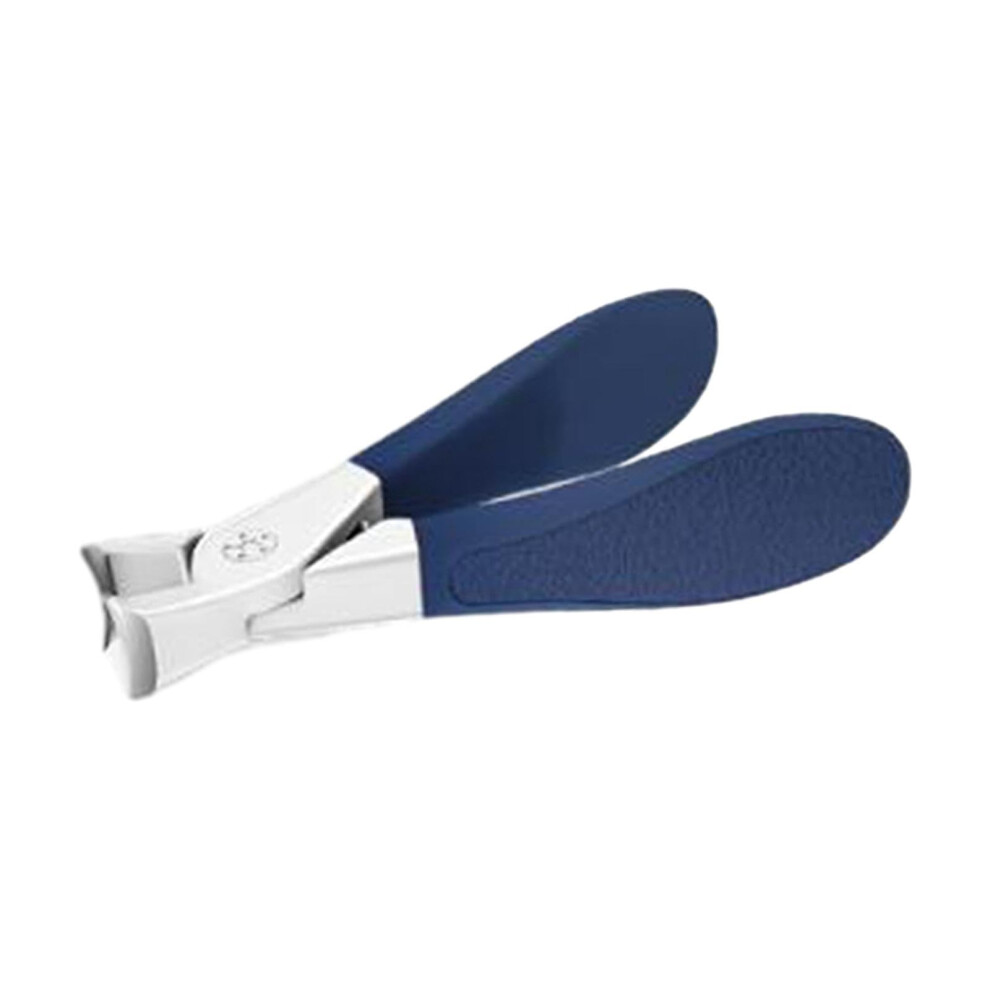 Blue Wide Jaw Toenail Clippers For Thick Nails Men And Women, Ergonomic NonâSlip Grip Stainless Steel Nail Cutter,
