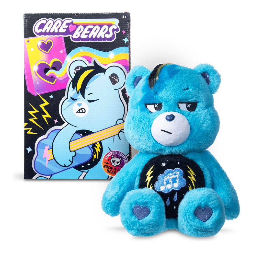 Care Bears - Rock-A-Lot Grumpy Bear 22cm Plush on OnBuy