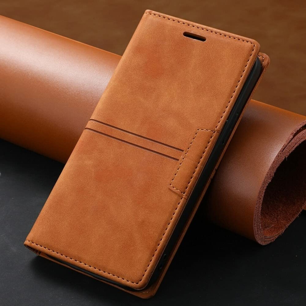 Phone Case For Samsung A11 Shockproof Flexible Tpu Cover With Full Body Protection And Raised Lips Brown 9073542887713