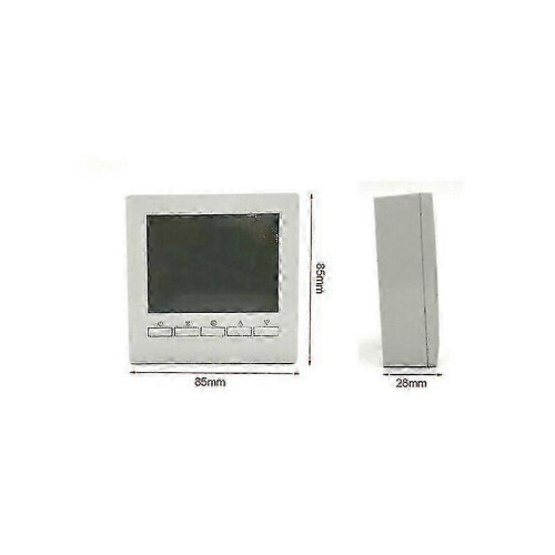 Gas Boiler Heating Thermostat 1.5v Battery Powered Temperature Controller with White Backlight for Boilers Weekly Programmable 2
