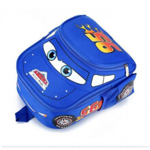 (Lao Lan Auto) New Kids Car Backpack for Kindergarten, Cartoon Waterproof Durable School Bag for Boys and Girls, Training Gift