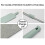 Extendable Microfiber Flat Duster with Long Handle, Flexible Head and 3 Reusable Cloths for HardtoReach Areas 3
