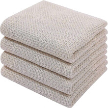 (34 x 73 cm, Aprikose) 6er-Pack Geschirrtücher aus 100 % Baumwollfrottee mit Aufhängeschlaufe, S202412306944