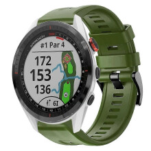 (Armeegrün) Silikonarmband für Garmin Approach S62 (S202412306883)