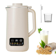 (White, EU Plug) Automatic 3-in-1 Plant-Based Milk Maker with Self-Cleaning, 20Oz, Delay Start & Keep Warm