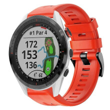 (Rot) Silikonarmband für Garmin Approach S62 (S202412306883)
