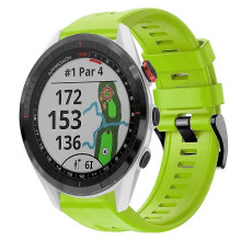(Grün) Silikonarmband für Garmin Approach S62 (S202412306883)