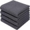 (Dark gray, 34*73cm) 6Pack 100% Cotton Terry Tea Towels Kitchen Dish Clean Hanging Loop S202412306944 1