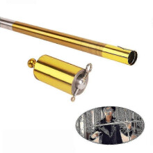 (1,5 m, Argent Or) Accessoires de baguette magique tlescopiques lastiques professionnels en mtal de 110/150 cm