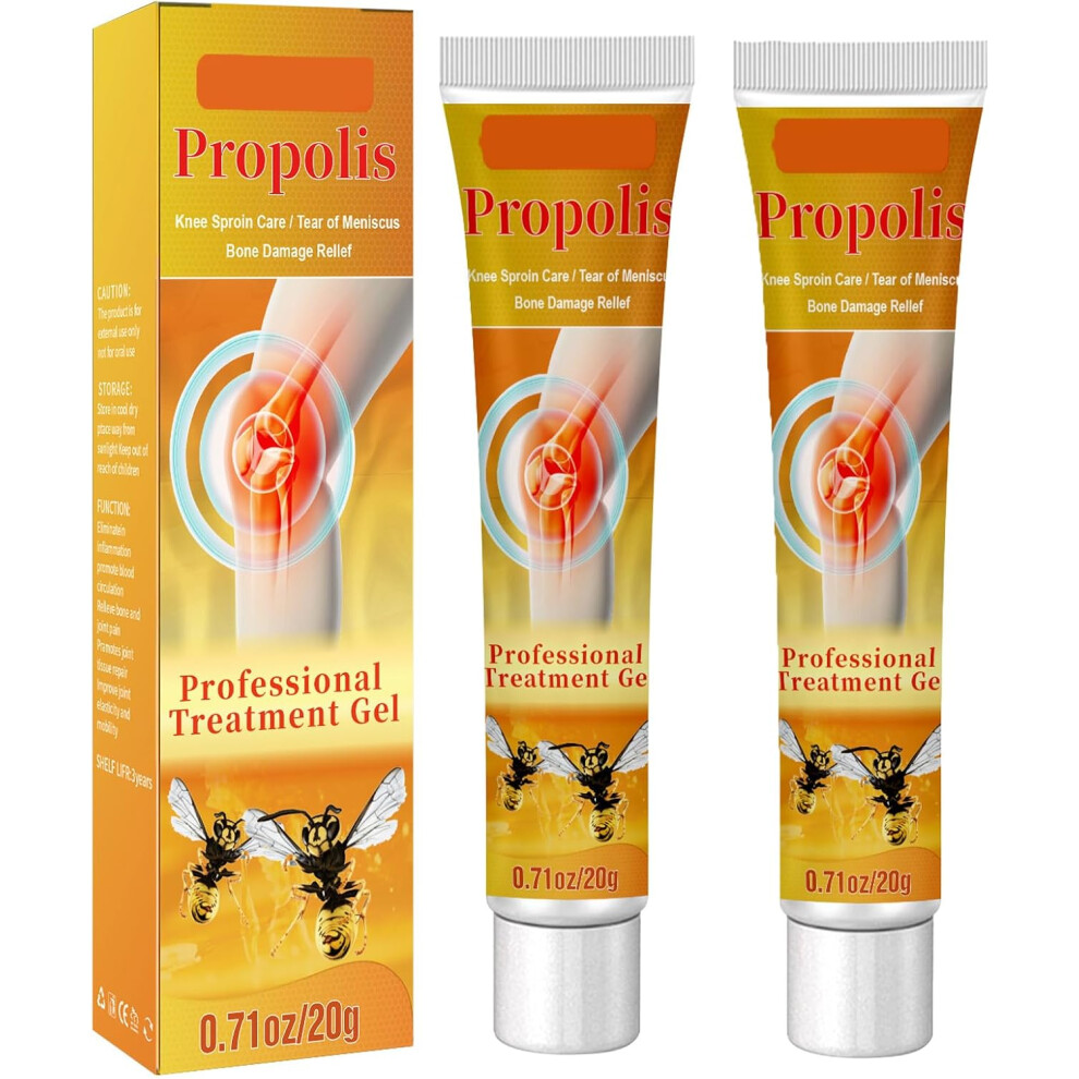 Gogerstar Cream Bee Venom For Knee, 2Pcs Muscle Care,Back & Shoulder&Arm&Leg,Joint Relief,Knees Relief Gel,Bee Venom Bone Relief,Back Relief