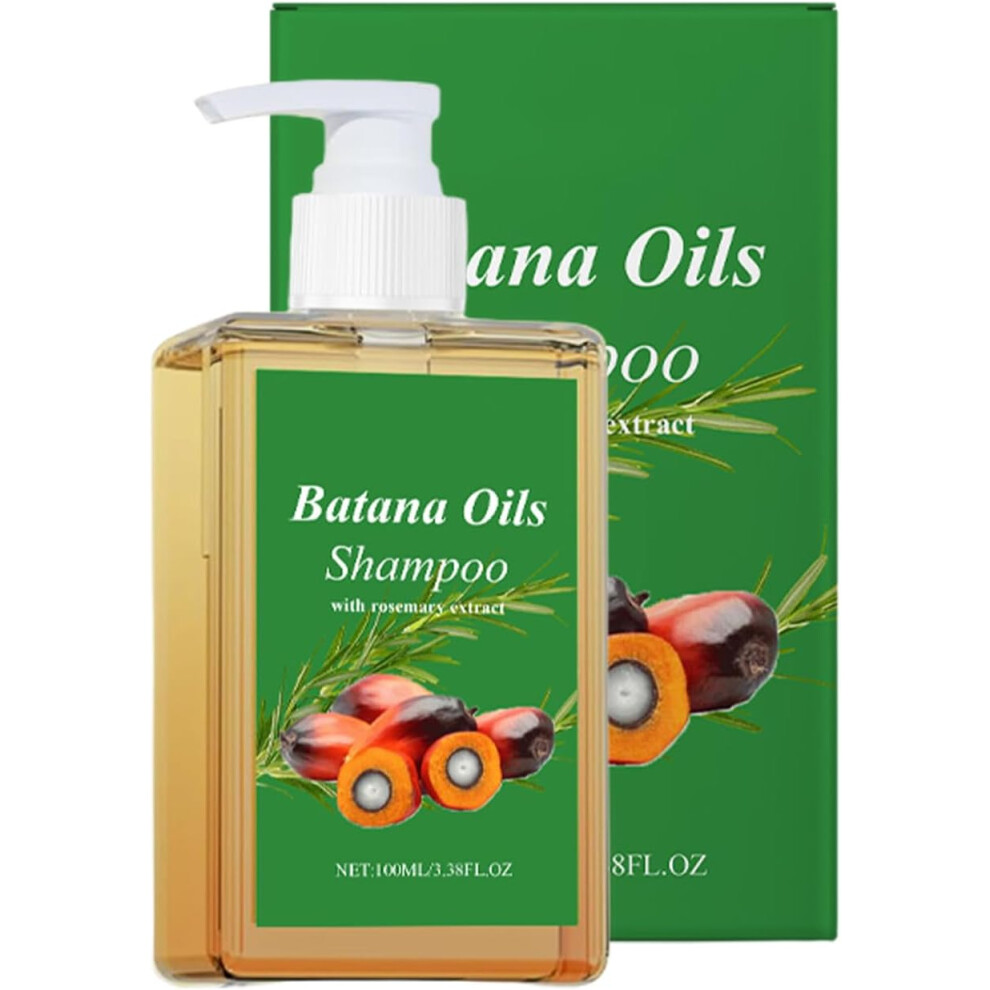 Gogerstar Batana Oil Shampoo,Organic Batana Oil For Healthy Hair,Anti Hairs Loss, Eliminates Split Ends,Repairs Damaged Hair For Denser Fuller Healthier Hair