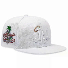 (White)Fashion Unisex LA Embroidery Baseball Caps Los Angeles Snapback Hat Angel Wings Hip Hop Caps Outdoor Adjustable Casual Sun Hats
