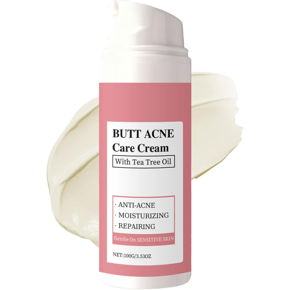 Gogerstar Cream Butt Acne Spot Treatment For Buttocks, Thighs & Back Acneï¼ Redness & Pore Minimising Treatment - Pimple - Body Acne Treatment Lotion