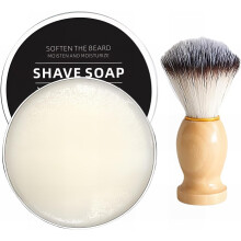 Shaving Soap for Men, Shaving Kit, Include Shaving Soap, Shaving Brush,Gifts For Men