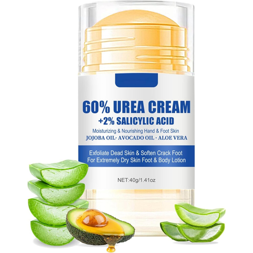 Gogerstar Cream Urea 60 Percent For Feet - Urea Foot - Foot For Cracked Heels And Dry Skin - Cracked Heel Repair - Skin Care Hands & Feet