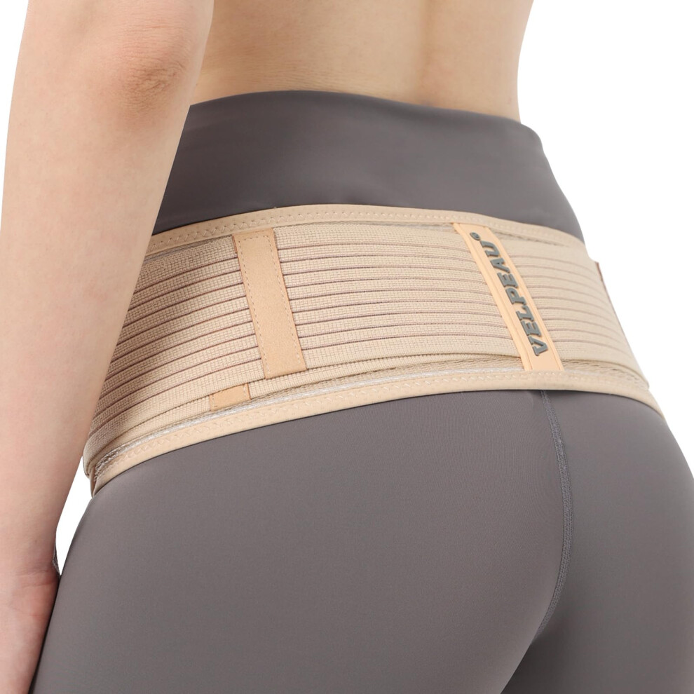 SI Joint Belt for Pain Relief, Adjustable Sacroiliac Support Belt with AntiSlip Design and Breathable Comfort Fabric