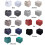 (Black, 34*73cm) 6Pack 100% Cotton Terry Tea Towels Kitchen Dish Clean Hanging Loop S202412306944 5