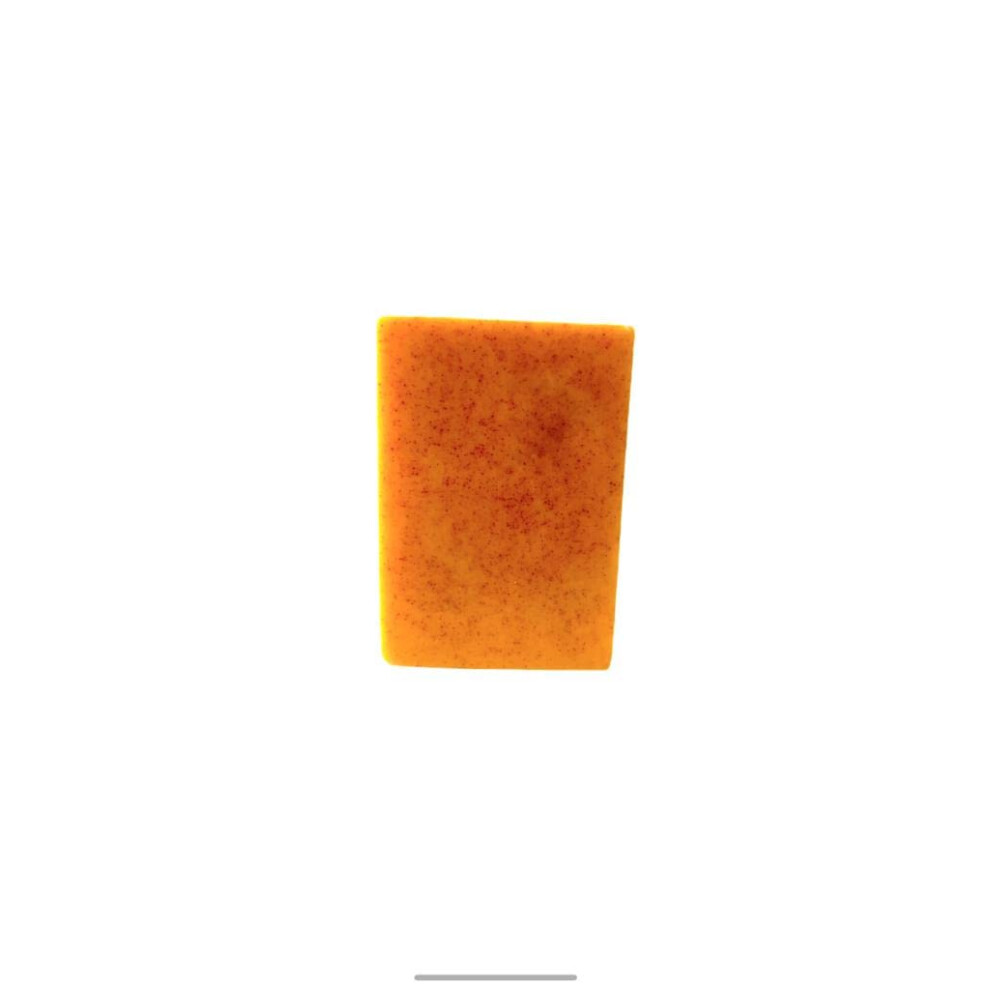Turmeric Goat Milk and Lemon Soap for All Skin Types, Brightening and Gentle Daily Cleansing