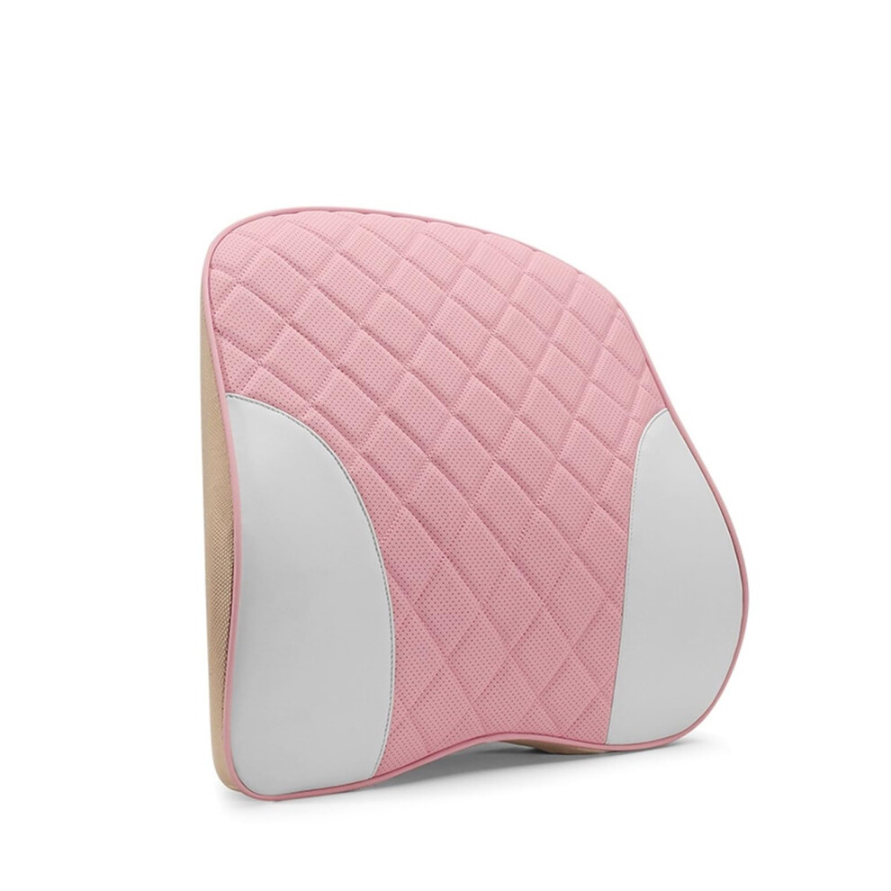 Pink Car Neck Headrest Pillow And Lumbar Support Cushion For Byd Tang Ev 2022 2023, Ergonomic Design