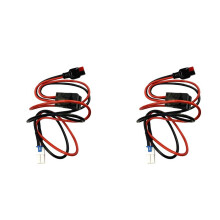 2X Radio Short-Wave Intercom Power Cable for IC-7000 Short-Wave Radio IC-7600/FT-450/TS-480 FT-950 FT891 Power Cable