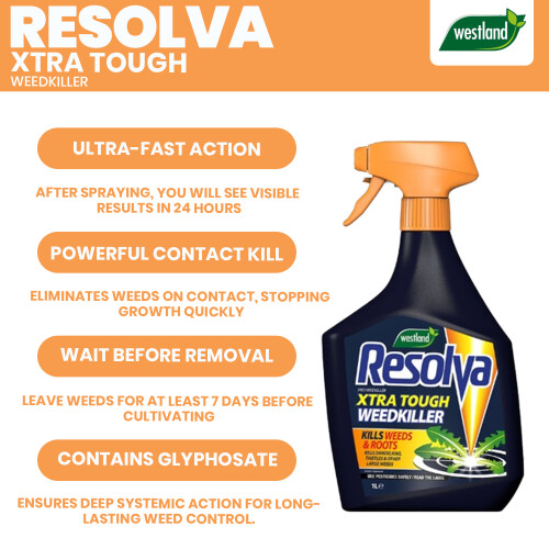 Resolva Resolva Pro Xtra Tough Weedkiller 1L Ready to Use 2