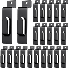 50 Pack Slatwall Utility Notch Hook Commercial Slatwall Picture Hook Metal Display Hook Hanger
