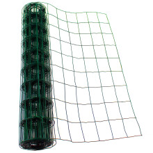 Galvanised  PVC Coated Wire Mesh Fencing Green