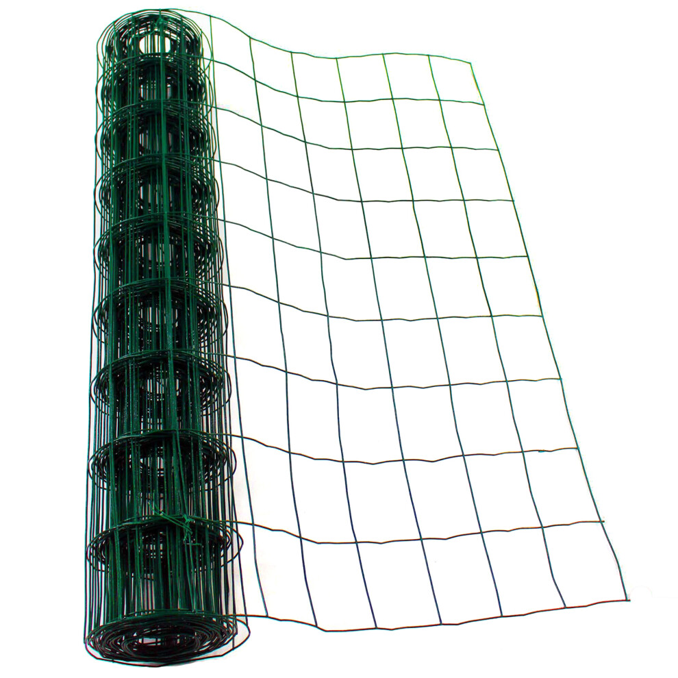 Actiaspet Galvanised Pvc Coated Wire Mesh Fencing Green