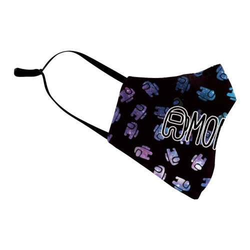 Reusable Face Mask with Funny Print, Washable Fabric, Adjustable Earloop Fit, Comfortable for Adults 2