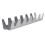 Stainless Steel Taco Holder 6 Grids Rust-Proof 10