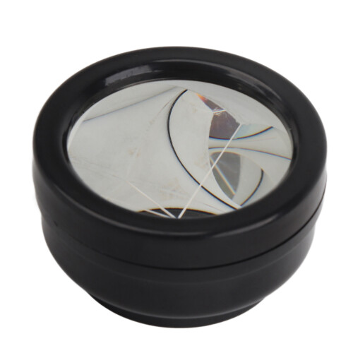 Mini Survey Prism Replacement 1.5in Peanut Prism for Construction Measurement 1