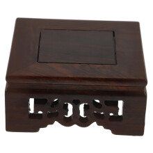 Small Wood Plant Stand with Non‑Slip Base, Elegant Wooden Pot Riser for Indoor Display