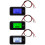 Car Battery Charge Levels Indicator LED Digital Display-White 3