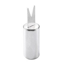 Stainless Steel Corn on the Cob Holders HeatResistant Grip Durable Skewers for BBQ Silver 6.2x1.8cm