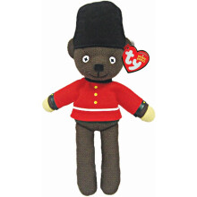TY Original Beanie Babies Collection Mr. Bean Guardsman 17cm Soft Plush Toy