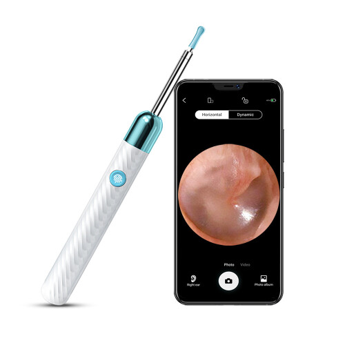(X6-White) Bestselling X6 Visual Ear Pick, Wireless, High-Definition, Illuminated, Smart Ear Cleaning Tool for Adults