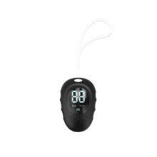 (black) Handheld pulse sleep aid, microcurrent hand soother, rechargeable, adjustable settings – bestselling model.