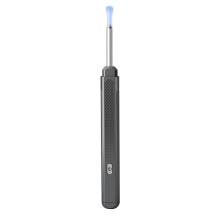 (SL2402 Black without Dust Cover) High-definition visual ear pick with built-in phone light-up ear cleaning tool, ear cleaning marvel.