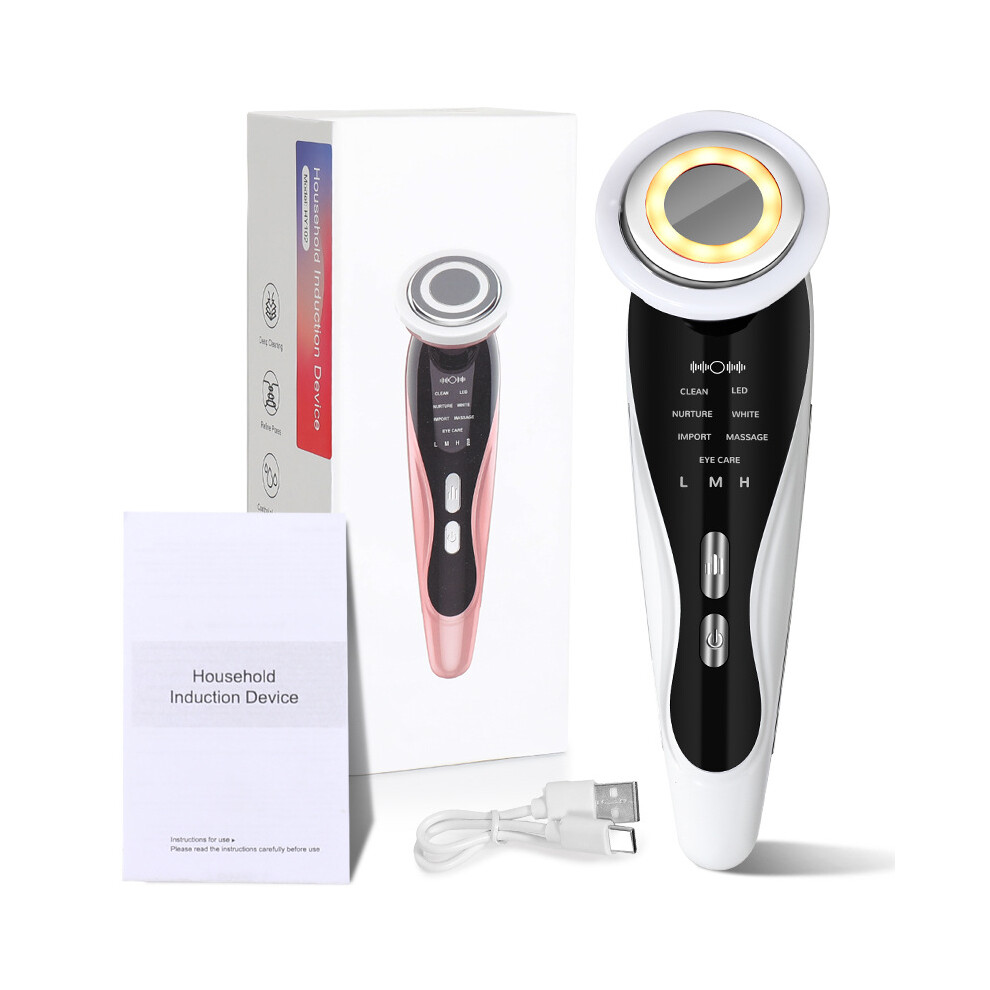 White (White) New Home Beauty Device For Skin Care, Microcurrent Facial Massager