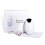 (White) Handheld pulse sleep aid, microcurrent hand soother, rechargeable, adjustable settings – bestselling model. 2