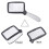 2X LED Magnifying Glass with Large Rectangular Lens, Bright Illumination, Foldable Handle for Reading Seniors 2